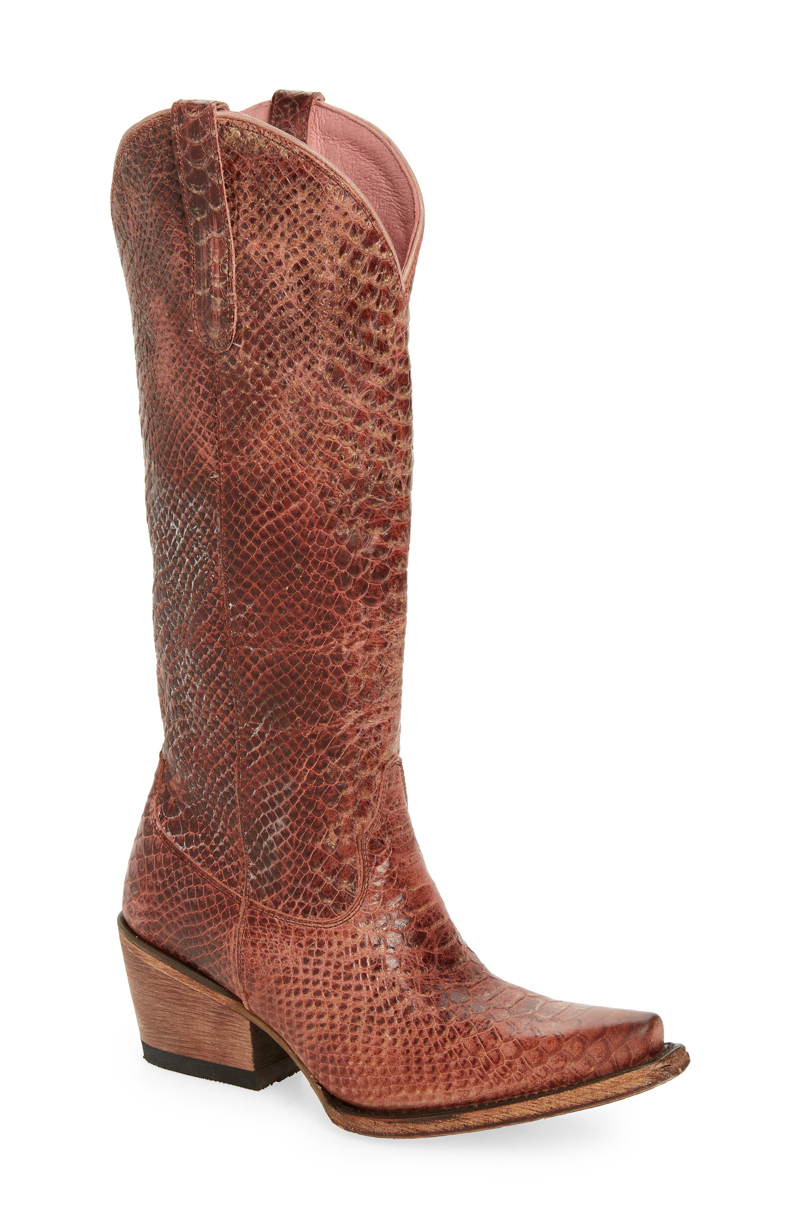Lane Boots Desert Highway Western Boot, Main, color, 
