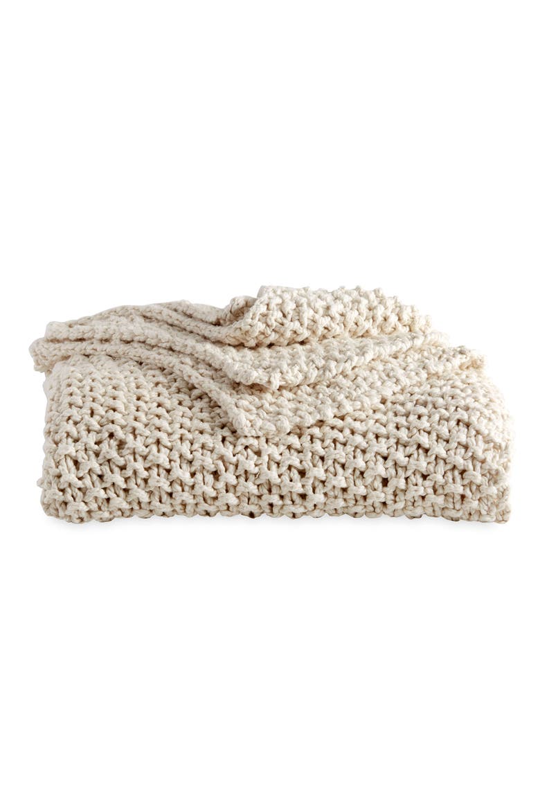 PURE Chunky Knit Throw Blanket video