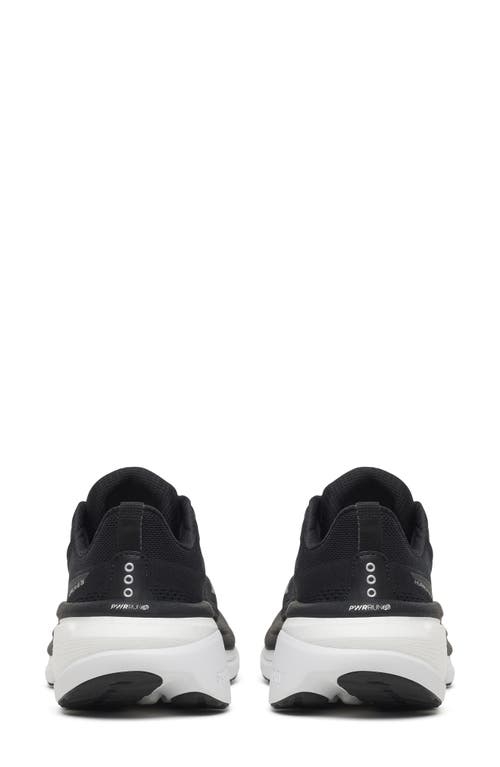 Saucony Hurricane 25 Running Shoe In Black