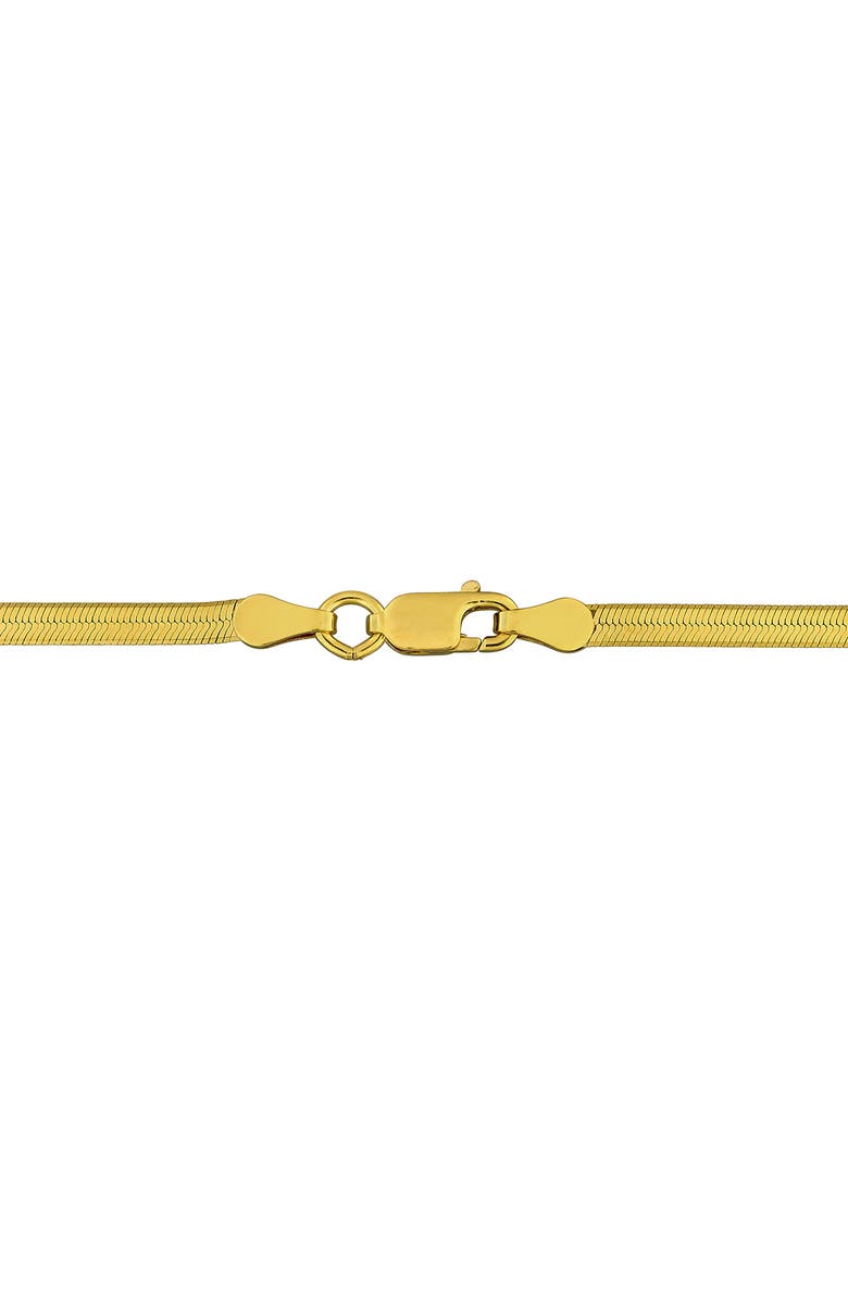 DELMAR Herringbone Chain Necklace, 2.8mm, Alternate, color,