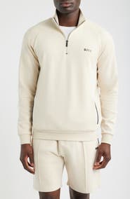 BOSS Sense Quarter-Zip Pullover