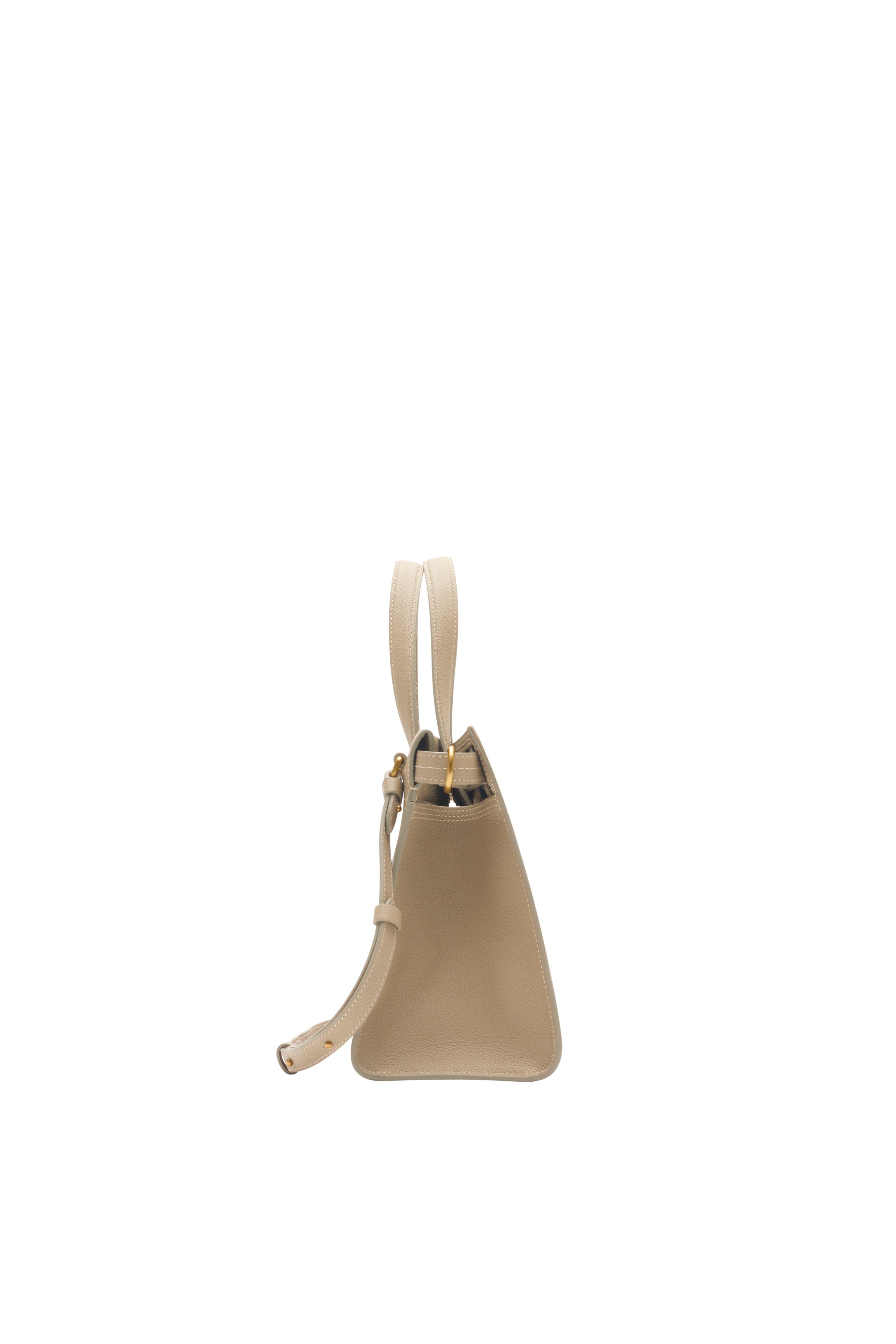 Burberry Small Cotswolds Tote, Alternate, color, Mushroom Beige