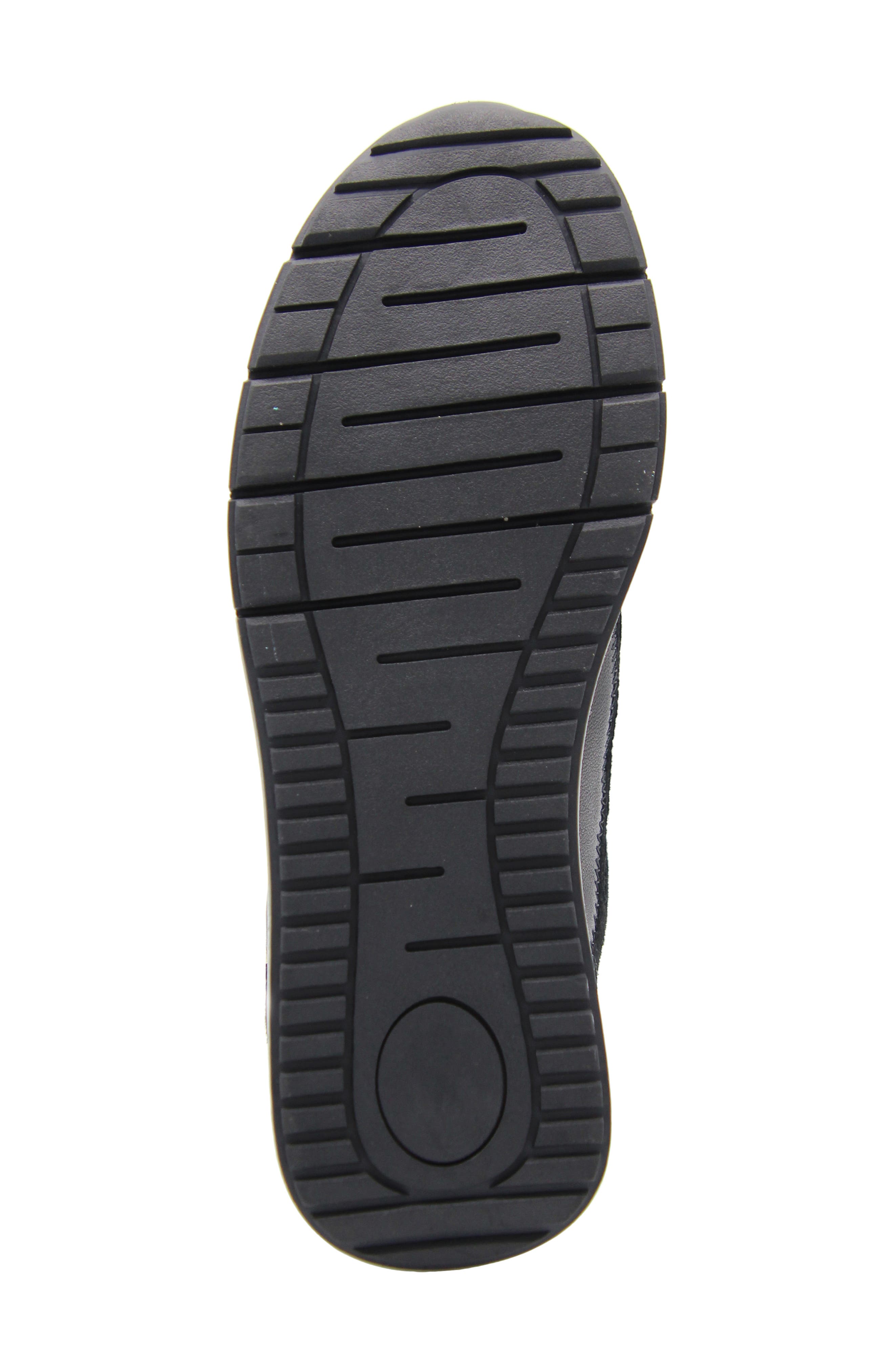 Gentle Souls Juno Sneaker, Alternate, color, Black Leather