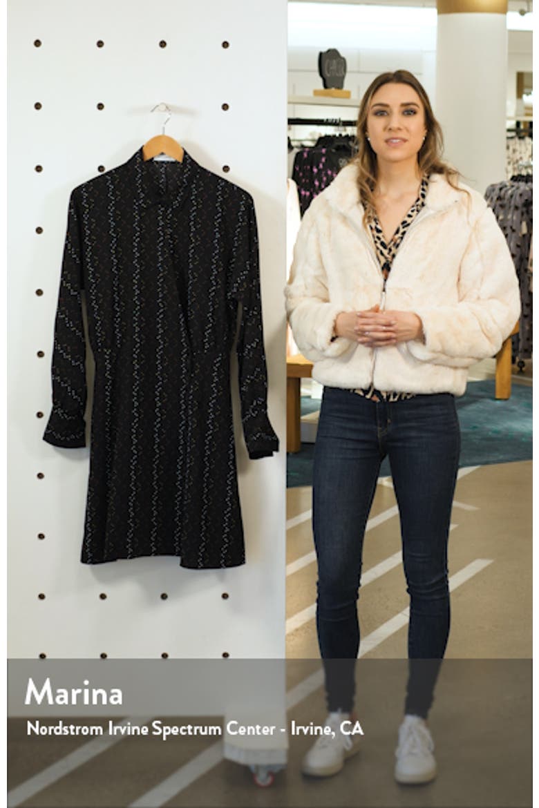 Harmon Long Sleeve Shirtdress video