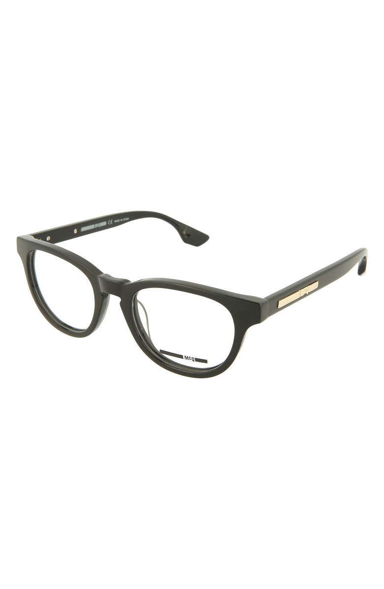 MCQ BY ALEXANDER MCQUEEN 49mm Oval Optical Frames, Alternate, color,