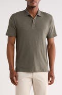 Vince Short Sleeve Slub Polo