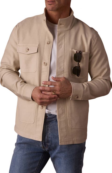 Comfort Terry Cloth Chore Coat