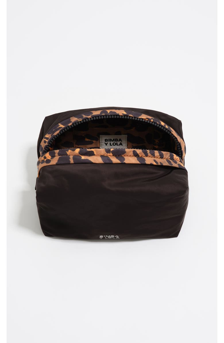 Bimba y Lola Large Make-Up Case, Alternate, color, Charcoal