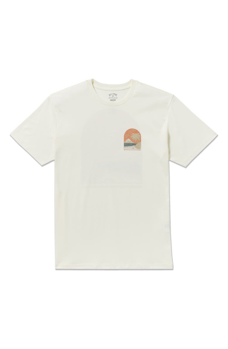 Billabong Coastal Range Adventure Division Cotton Graphic T-Shirt, Alternate, color, Off White