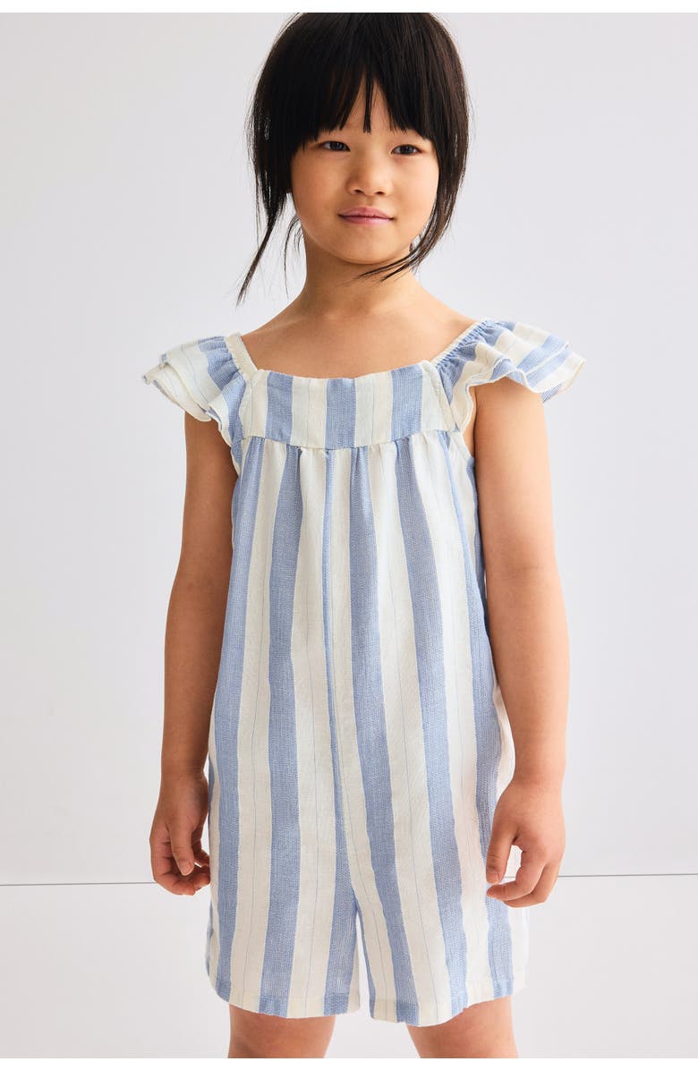 H&M Flutter-sleeved Jumpsuit, Alternate, color, 