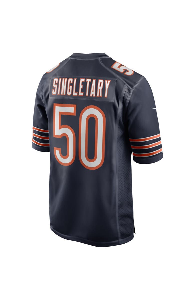Nike Men's Nike Mike Singletary Navy Chicago Bears Game Retired Player Jersey, Alternate, color, 