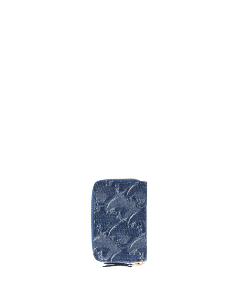 Lunar Year Zipped Cardholder In Denim