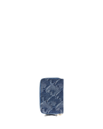 Lanvin Lunar Year Zipped Cardholder In Denim