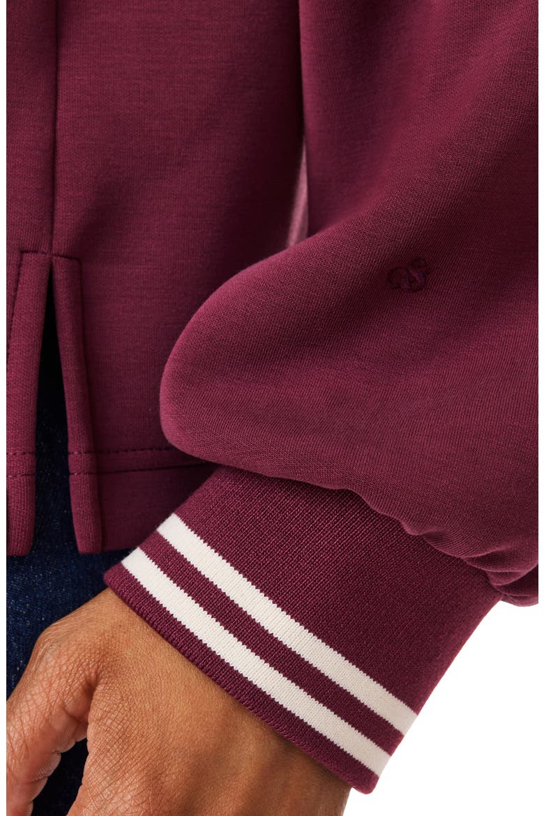 V-Neck Sweatshirt, Alternate, color, FIG