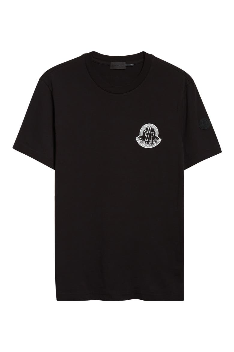 Logo Graphic T-Shirt, Alternate, color, BLACK