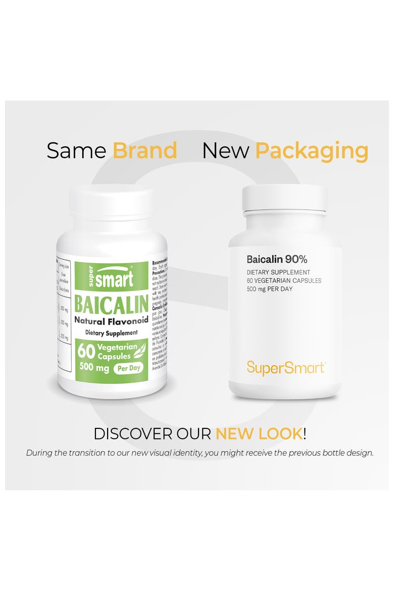 Baicalin 90% -  500mg per Day, Alternate, color, None