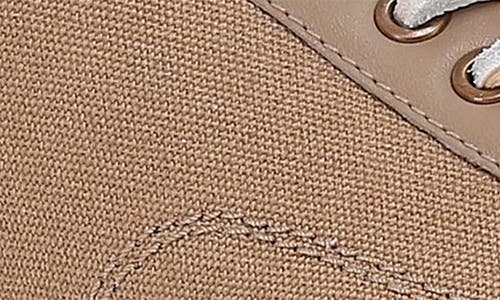 Frye Astor Cap Toe Low Top Sneaker In Khaki