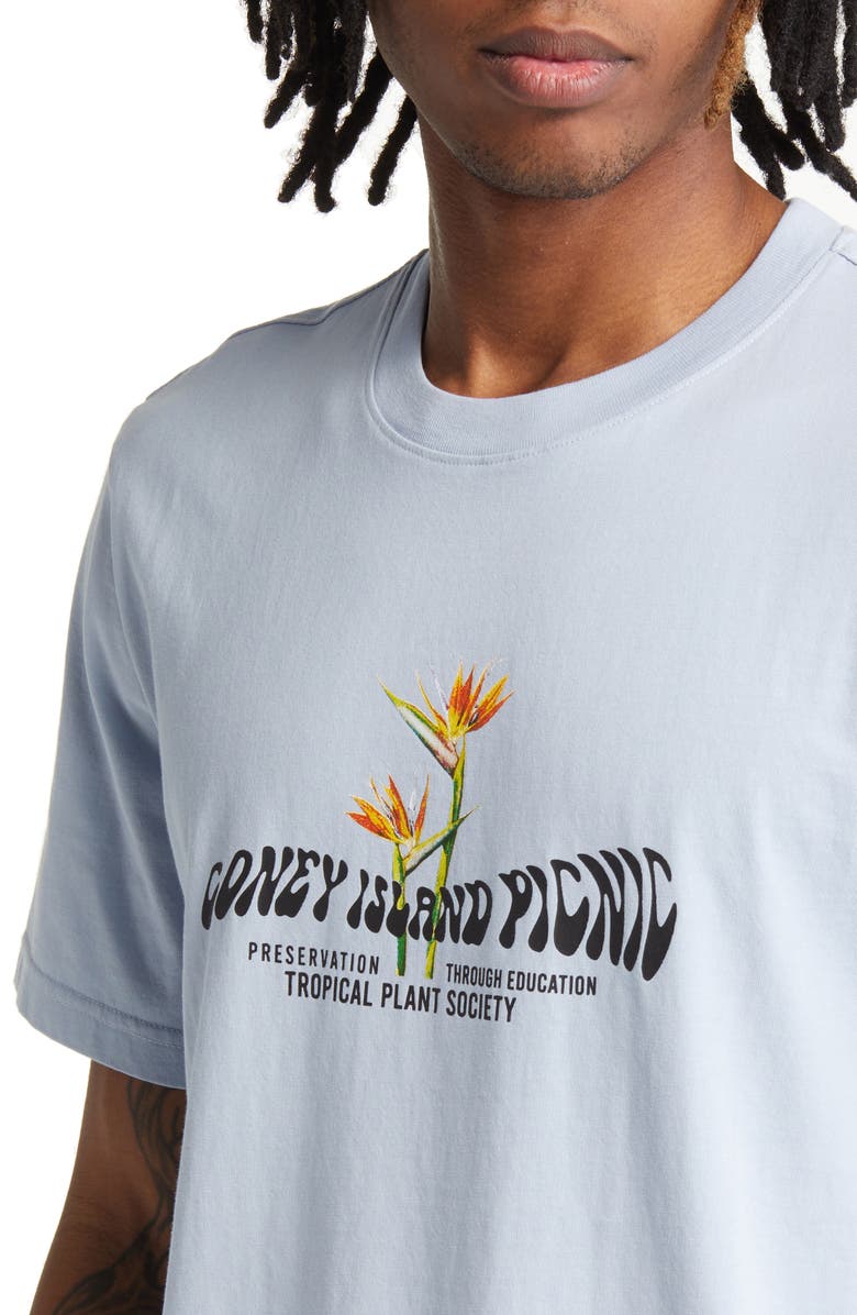 CONEY ISLAND PICNIC Paradise Organic Cotton Graphic T-Shirt, Alternate, color, 