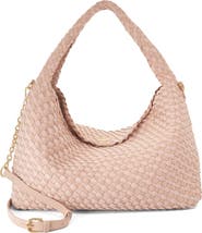 Dune London Deliberate L Woven Shoulder Bag
