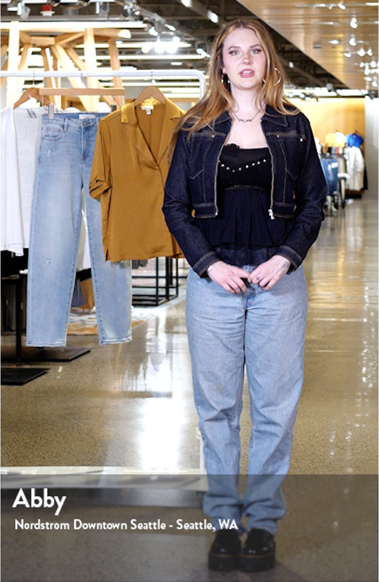 Crop Denim Jacket, sales video thumbnail