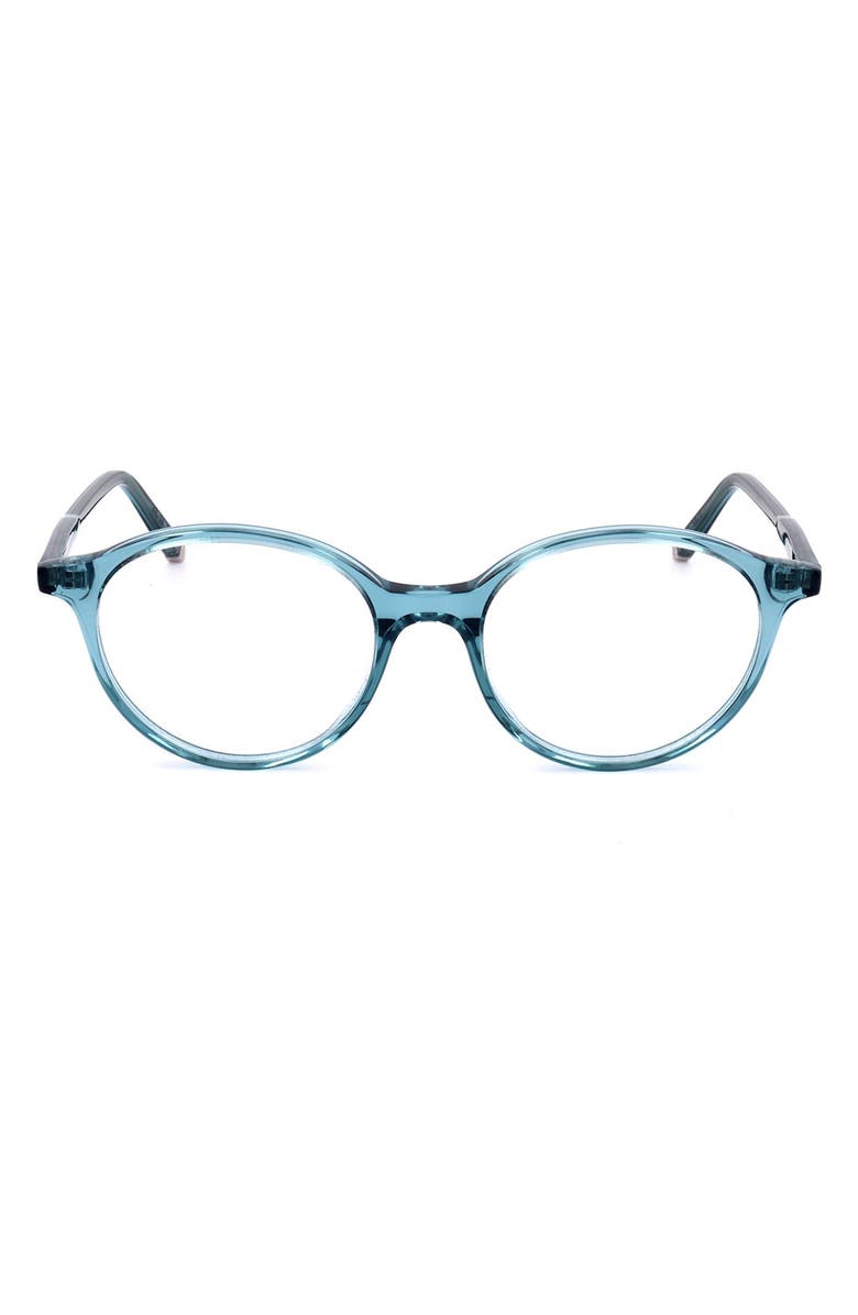 SUPER by RETROSUPERFUTURE<sup>®</sup> 49mm Round Optical Glasses, Main, color, Blue