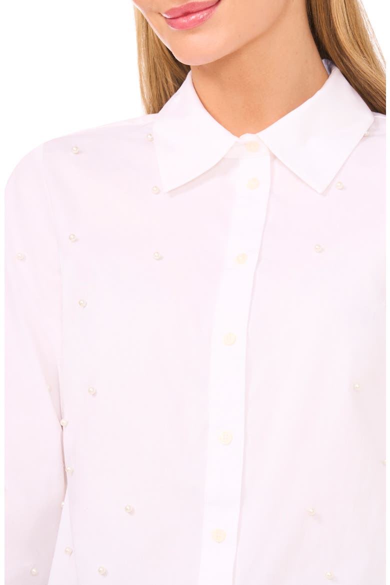 Beaded Shirt, Alternate, color, ULTRA WHITE