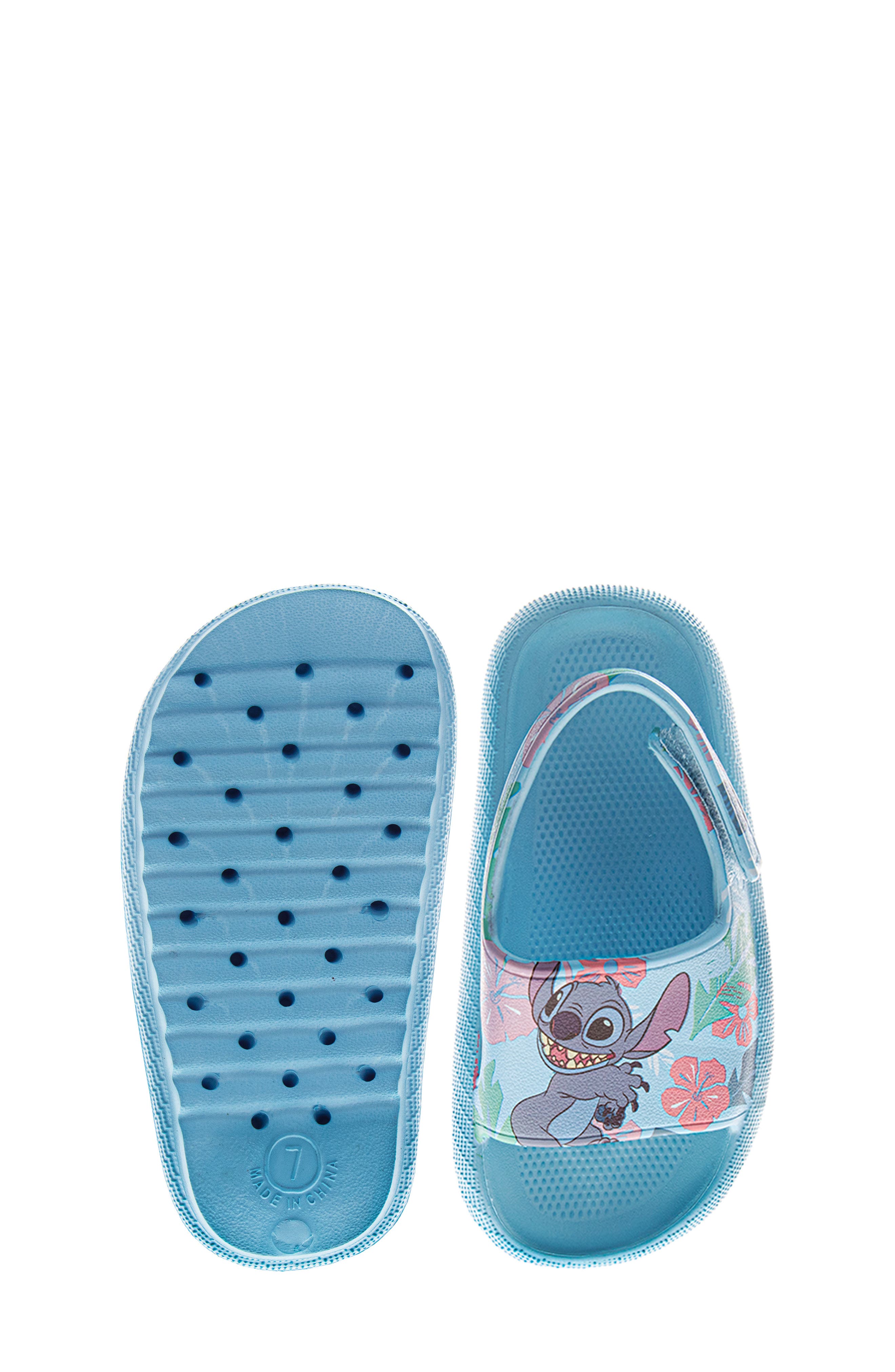 JOSMO x Disney<sup>®</sup> Kids' Lilo & Stitch Angel Mismatch Slingback Sandal, Alternate, color, 