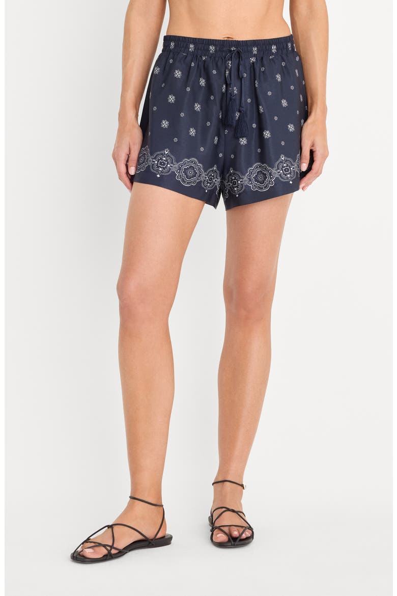 The Recess Drawstring Shorts, Main, color, BANDANA