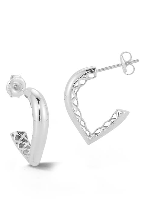 Dagger Hoop Earrings