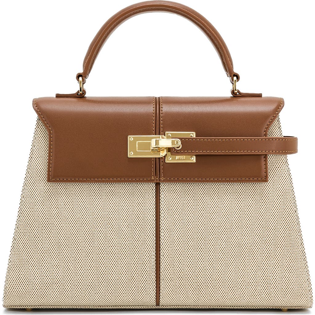Jw Pei Large Elise Faux Leather Top Handle Bag