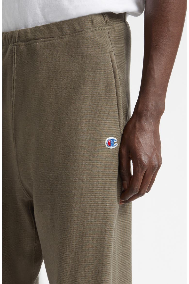 x Champion Cotton Fleece Joggers, Alternate, color, KHAKI GRAY