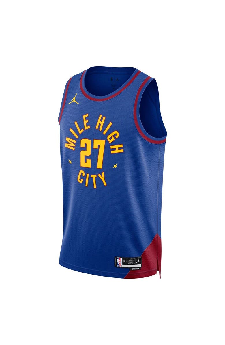 Jordan Brand Unisex Jordan Brand Jamal Murray Blue Denver Nuggets Swingman Jersey - Statement Edition, Alternate, color, Blue