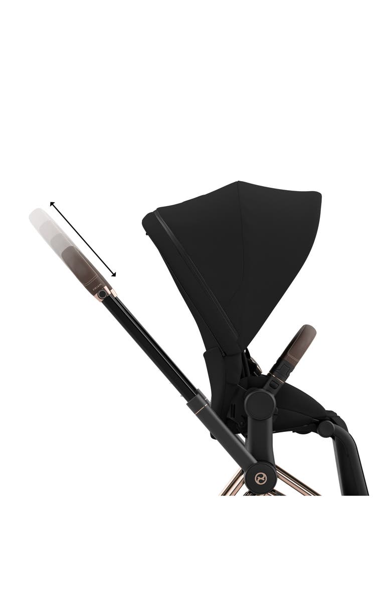 CYBEX Priam 4 Rose Gold & Black Compact Stroller, Alternate, color, 