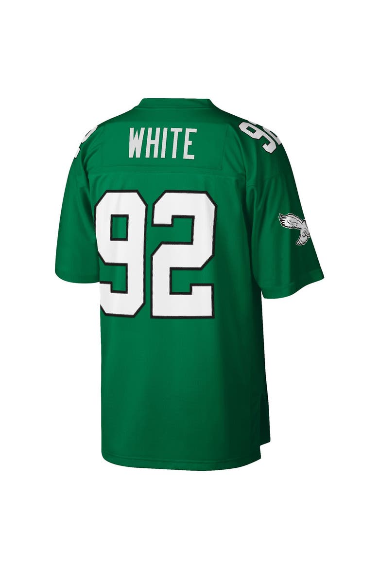Men's Mitchell & Ness Reggie White Kelly Green Philadelphia Eagles Big & Tall 1990 Retired Player Replica Jersey, Alternate, color, Kelly Green