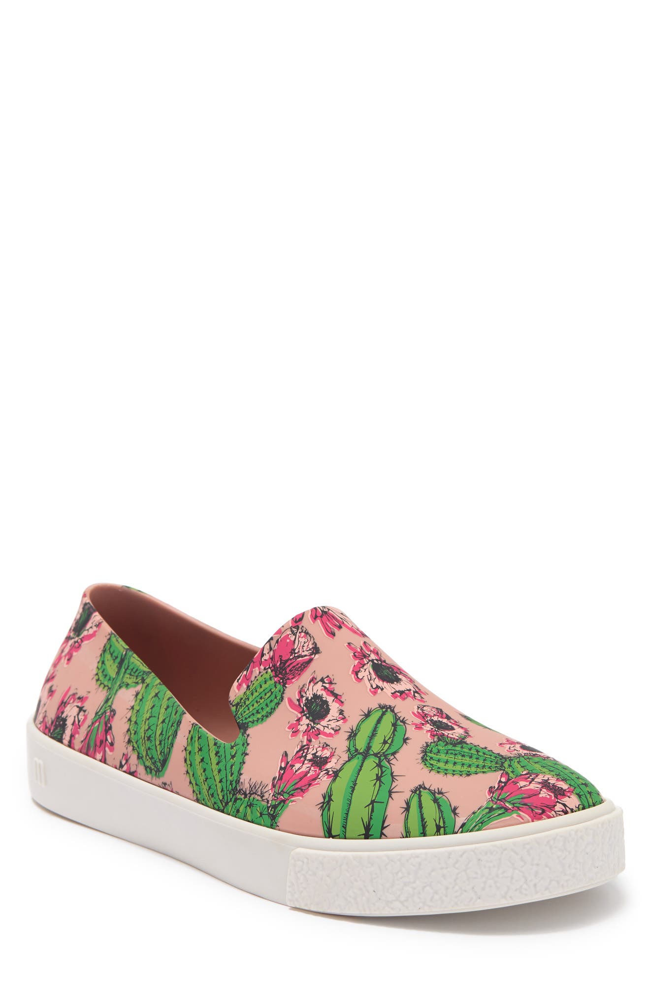 Ground III Slip-On Sneaker, Main, color, WHITE/ PINK/ GREEN