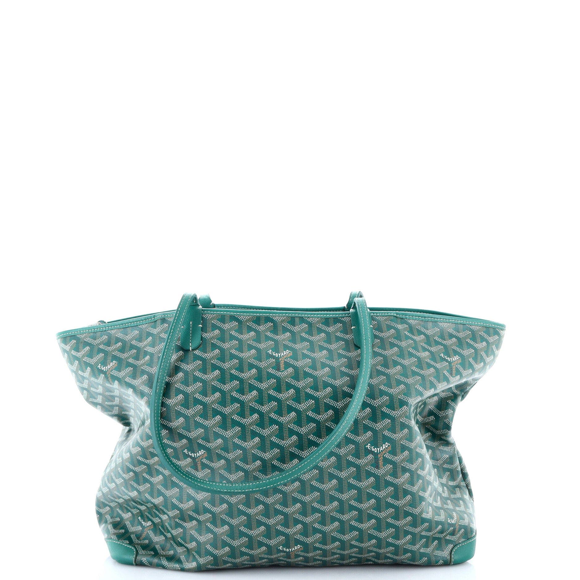 Artois Tote Coated Canvas MM, Alternate, color, Green