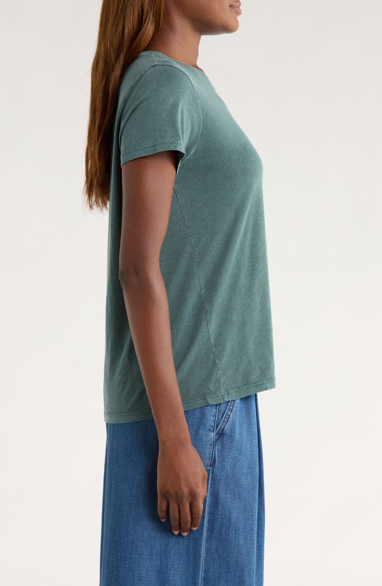 Marine Layer Swing Crewneck T-Shirt, Alternate, color, Green Gables