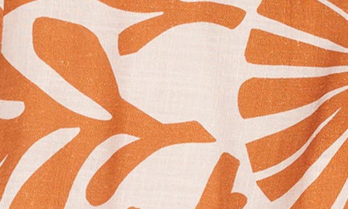 Lost + Wander Tropical Dream Minidress In Brown-multi