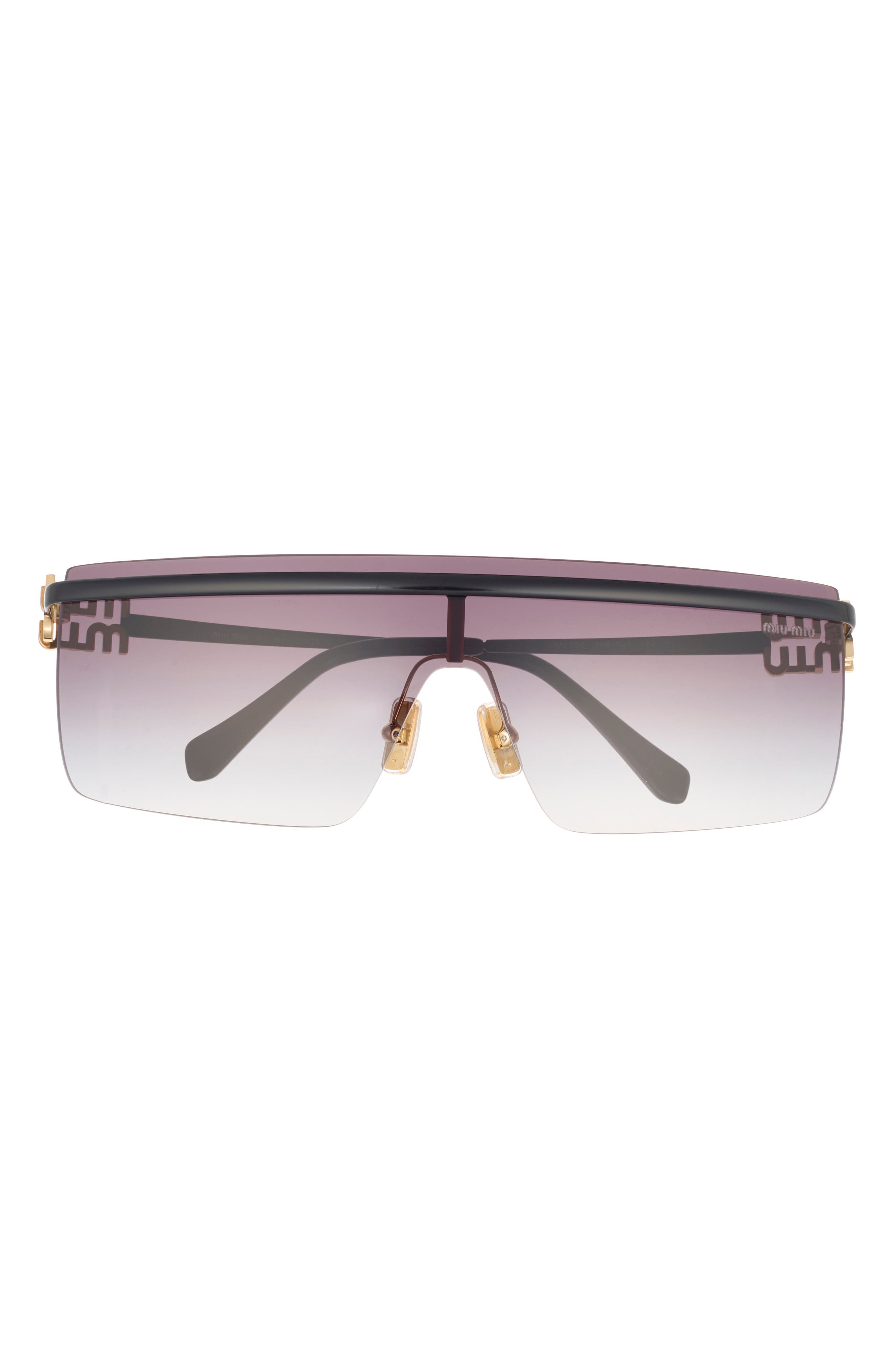 Miu Miu 50mm Shield Sunglasses