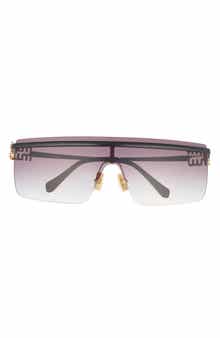 Miu Miu 50mm Shield Sunglasses