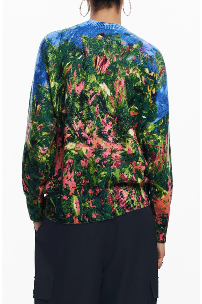 Print Pullover, Alternate, color, BLACK MULTI