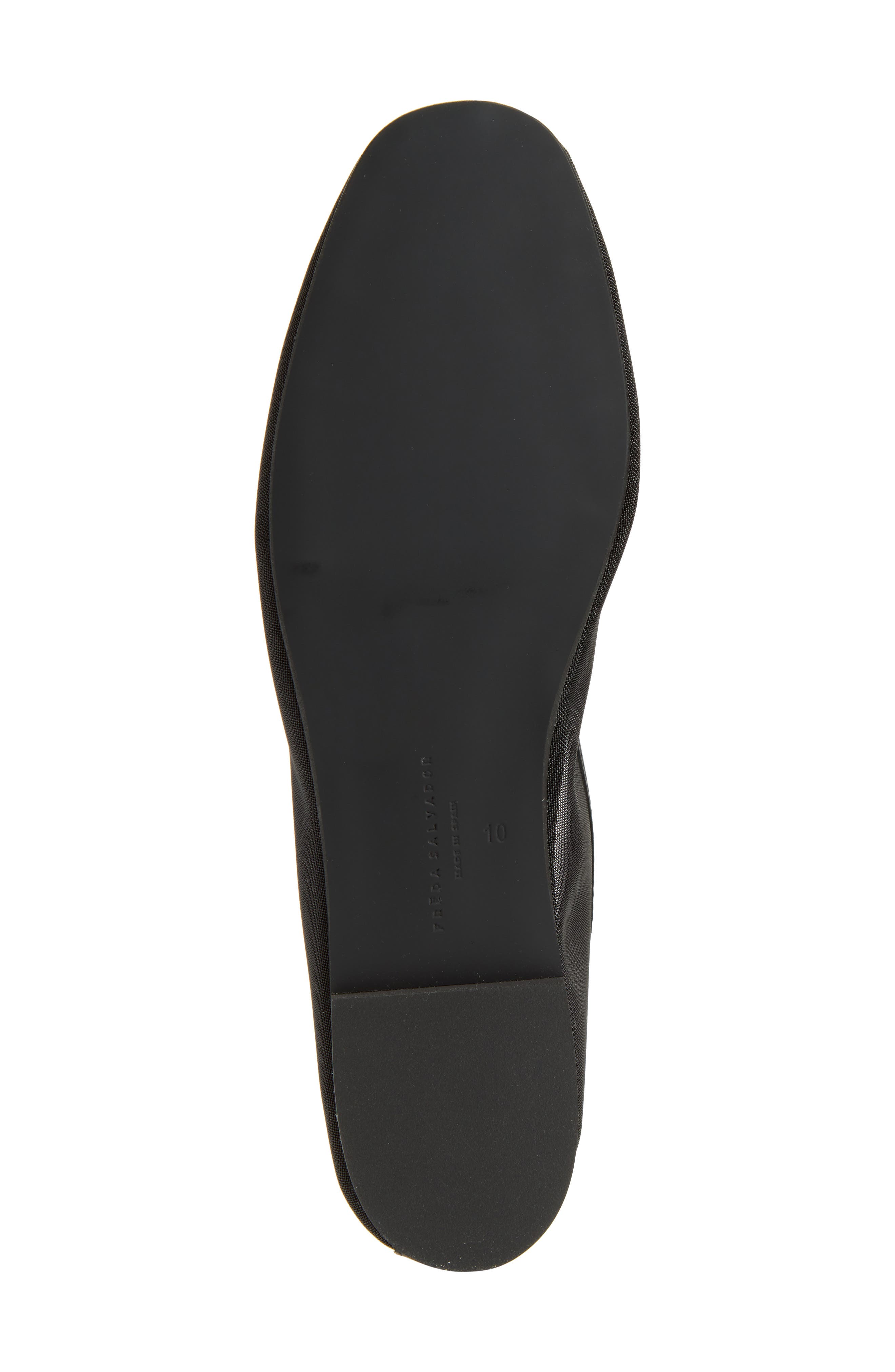 Freda Salvador Mesh Ballet Flat, Alternate, color, Black Mesh