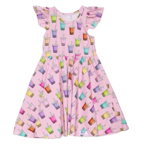 Girls Racer Back Dress (Toddler, Little Kid & Big Kid)