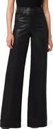 Joe's The Mia Coated High Waist Wide Leg Jeans