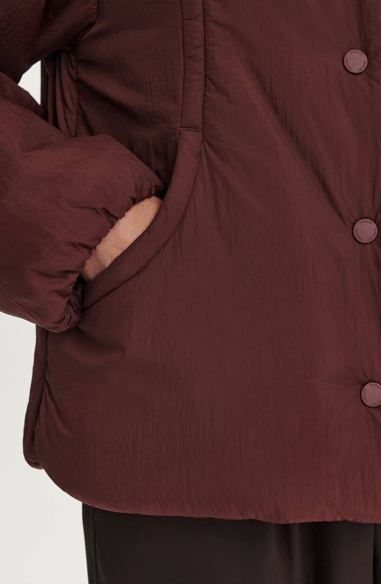 Varley Tilley Light Padded Jacket, Alternate, color, Decadent Chocolate