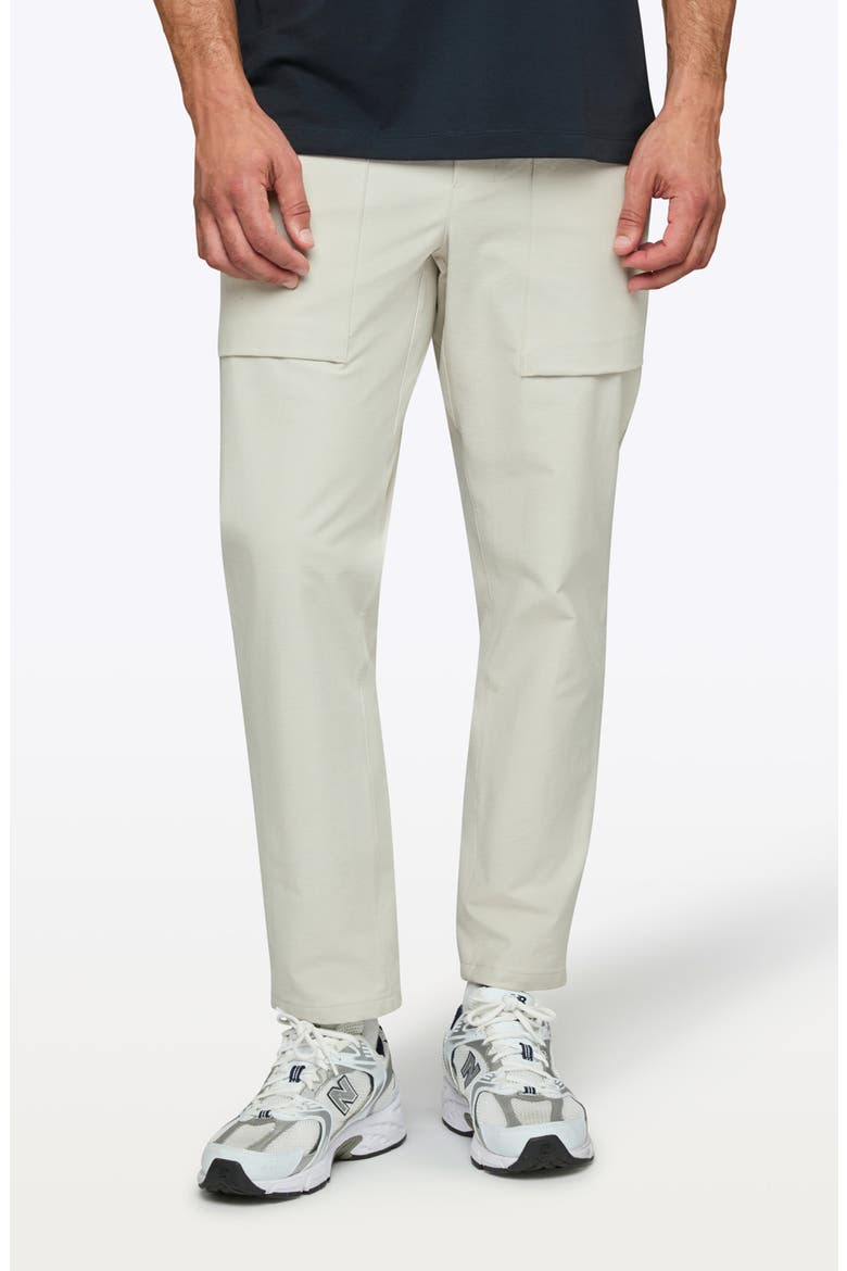 Icon Pull-On Crop Stretch Pants, Main, color, SAND DUNE