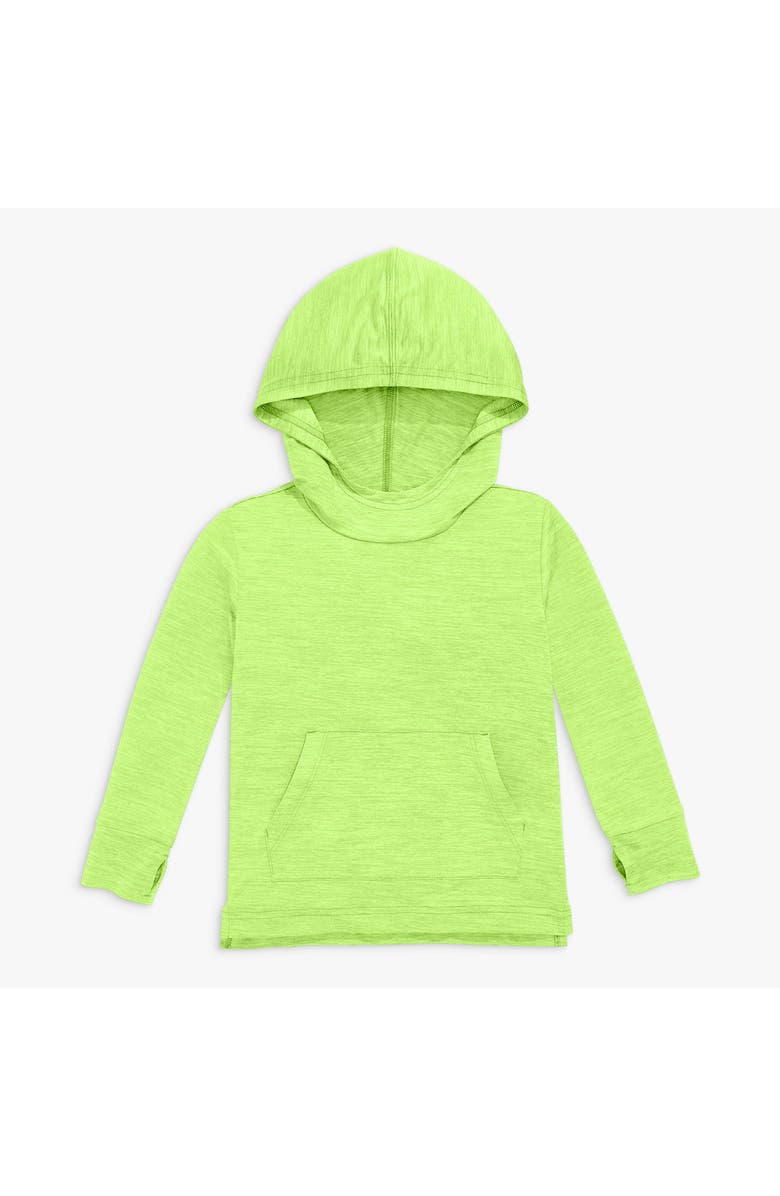 Primary Kids Staycool Pullover Hoodie, Main, color, Lime