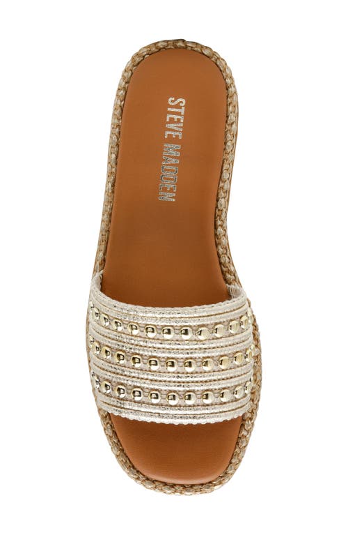 STEVE MADDEN STEVE MADDEN BOARDWALK SLIDE SANDAL 
