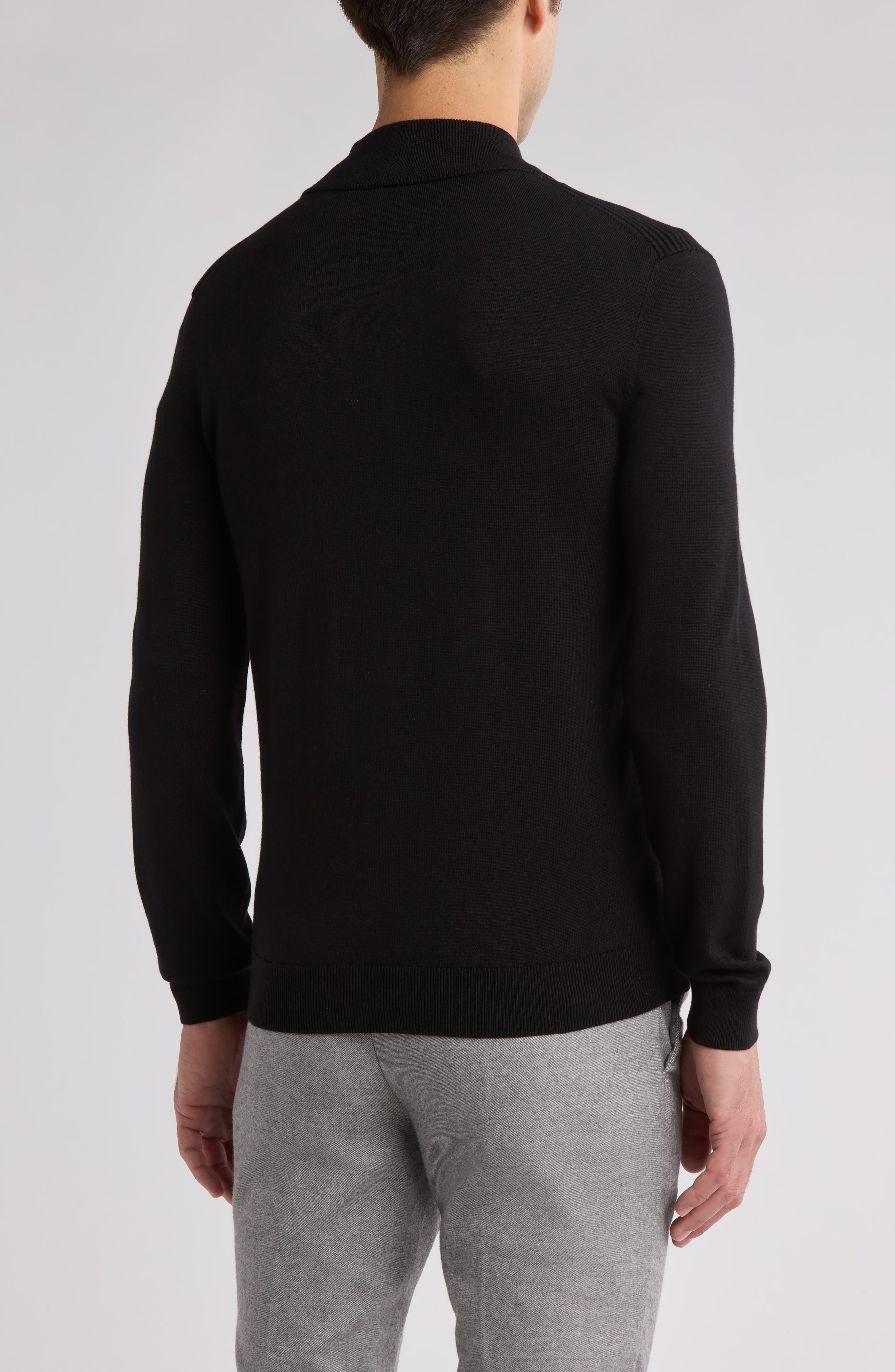 Lorman Wool Blend Mock Neck Sweater - image 2