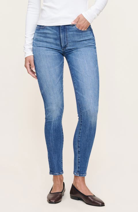 Farrow Instasculpt™ Ankle Skinny Jeans (Blue Horizon)